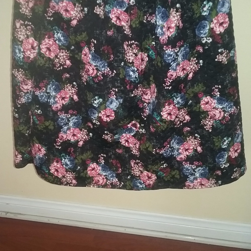 New Womens Floral Skirt Studio 253